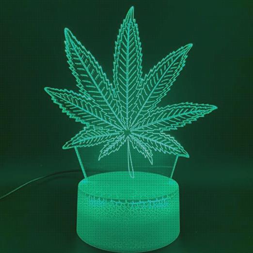Review de lampara decorativa marihuana