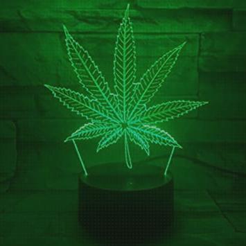 Review de lamparas de led hoja de marihuana